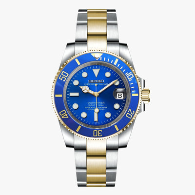 SEIKOMARINER BLUE (TWO TONES)