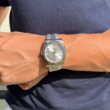 SEIKOJUST WHITE ROMAN