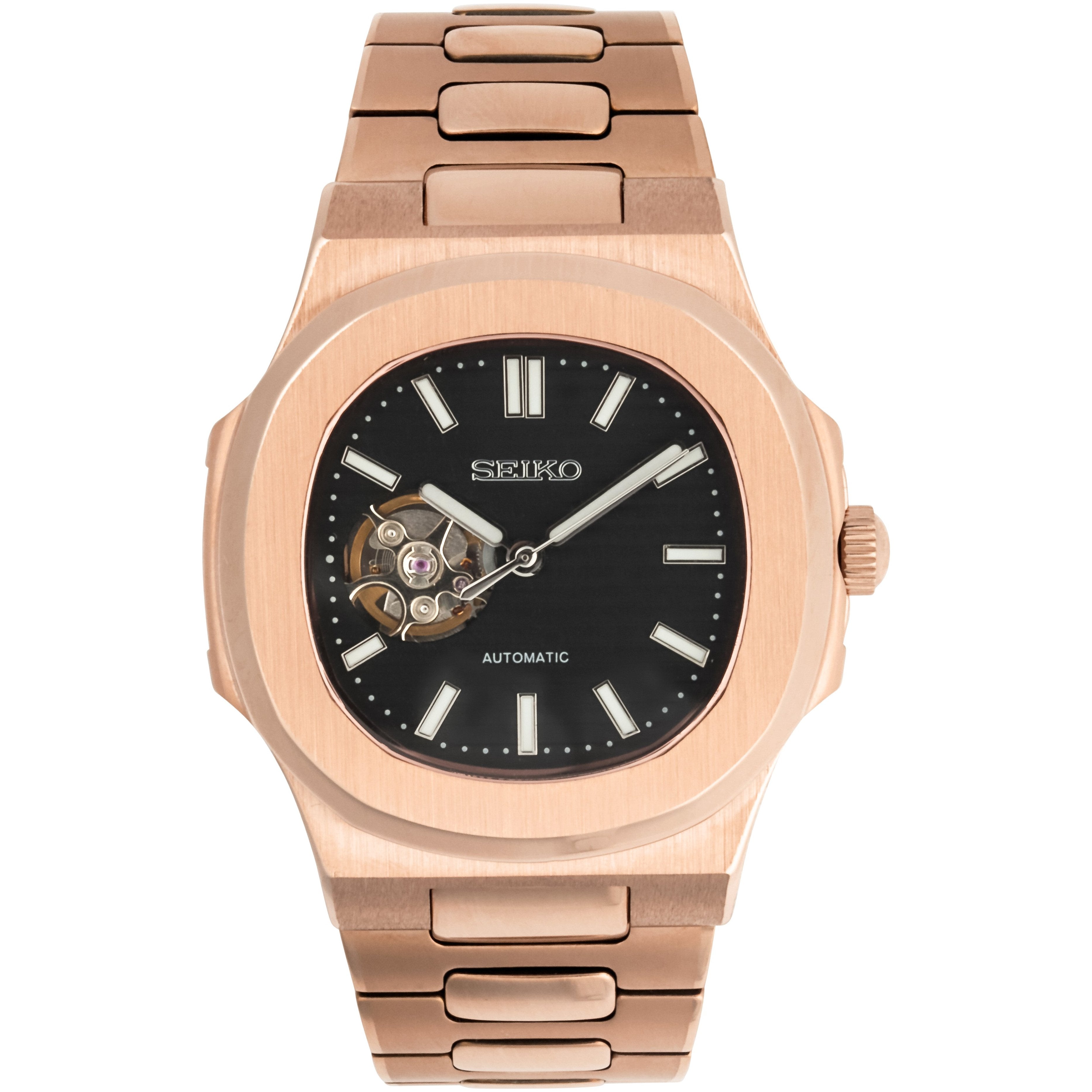 NAUTIKO ROSÉ GOLD OPEN HEART